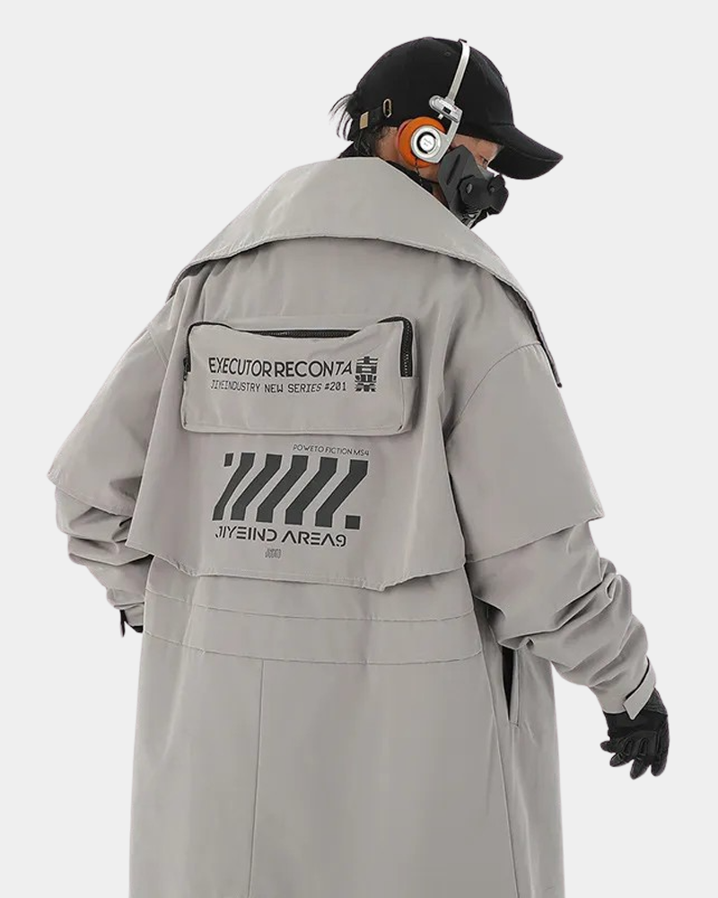 Techwear Long Coat