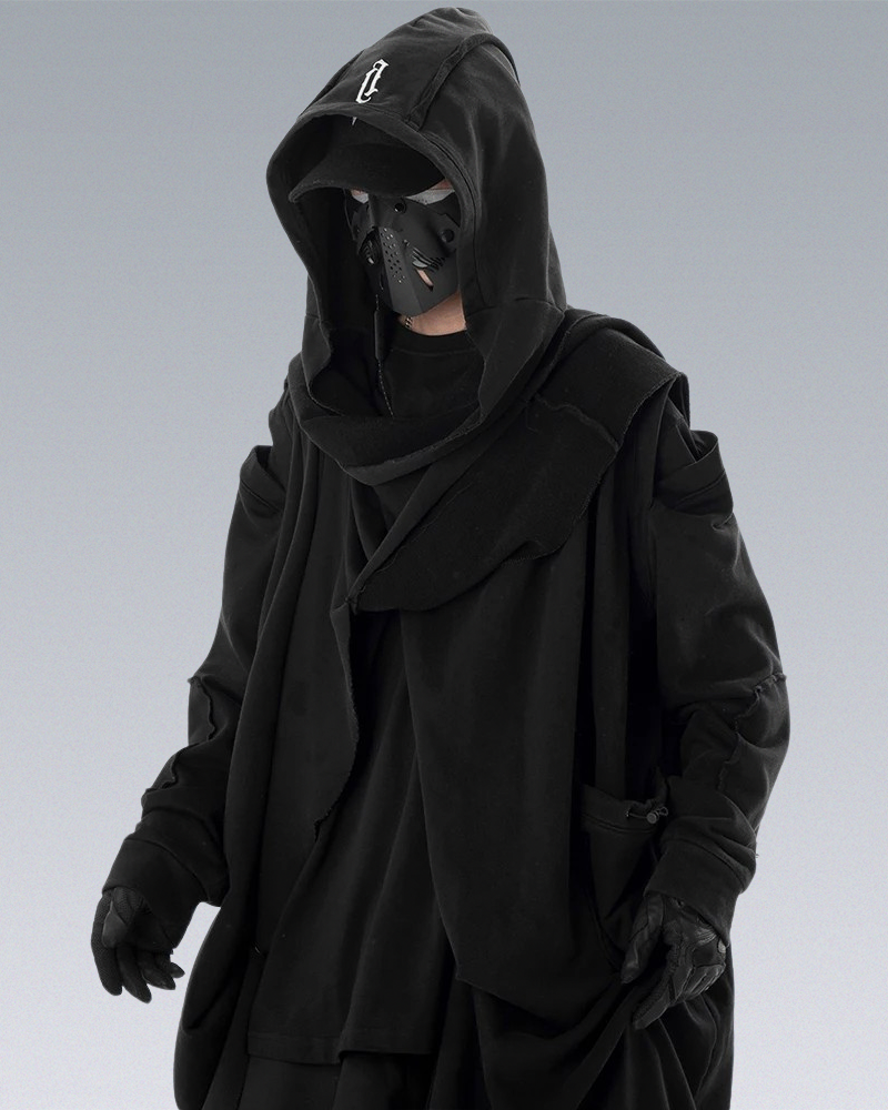 Techwear Long Jacket