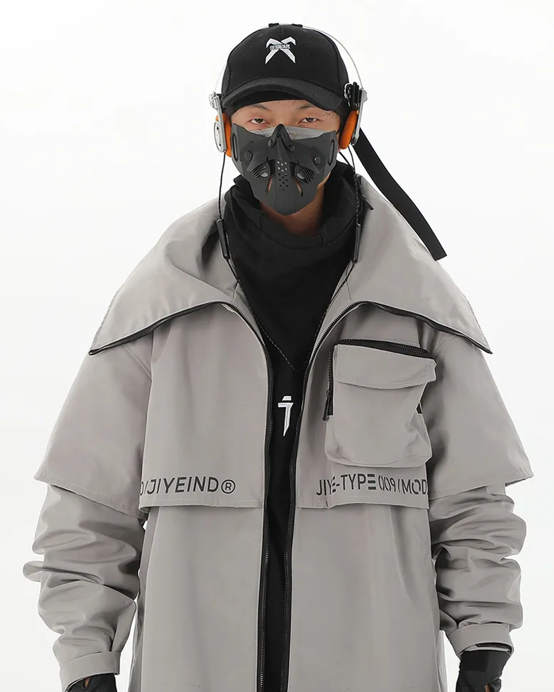 Techwear Long Coat