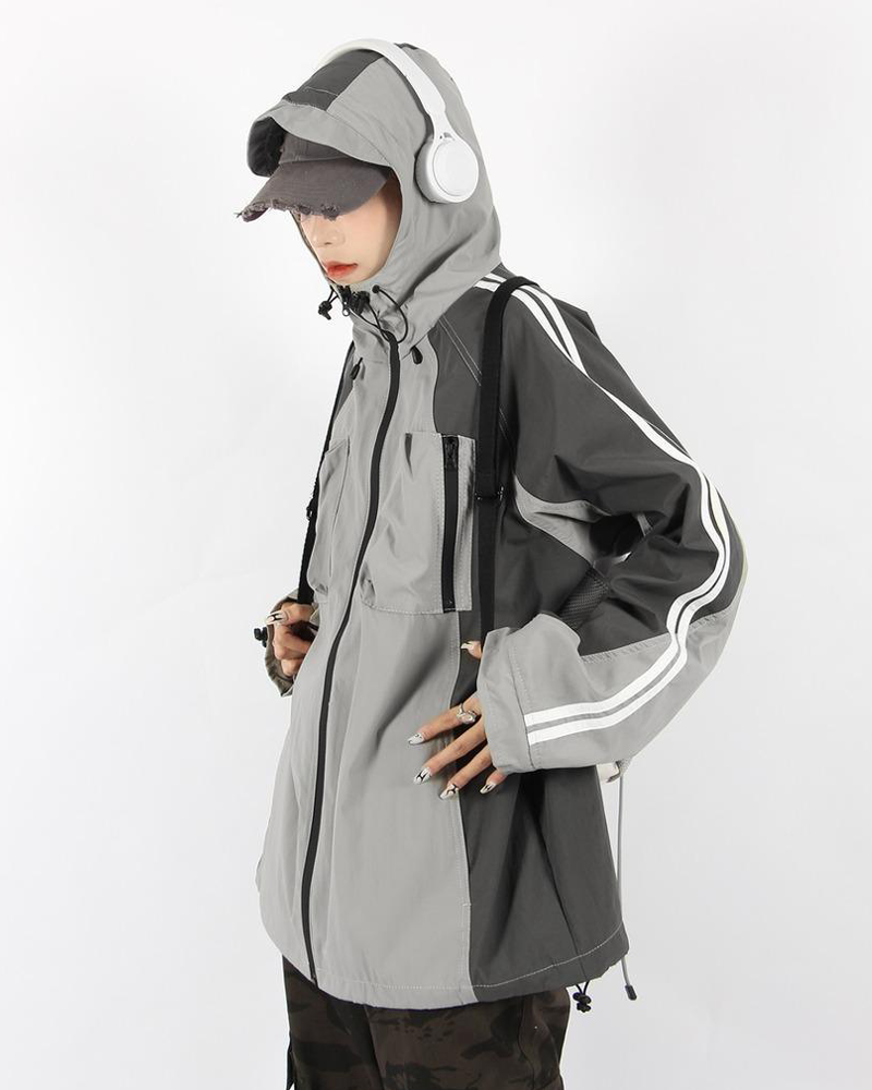 Black Oversized Jacket | Techwear Division