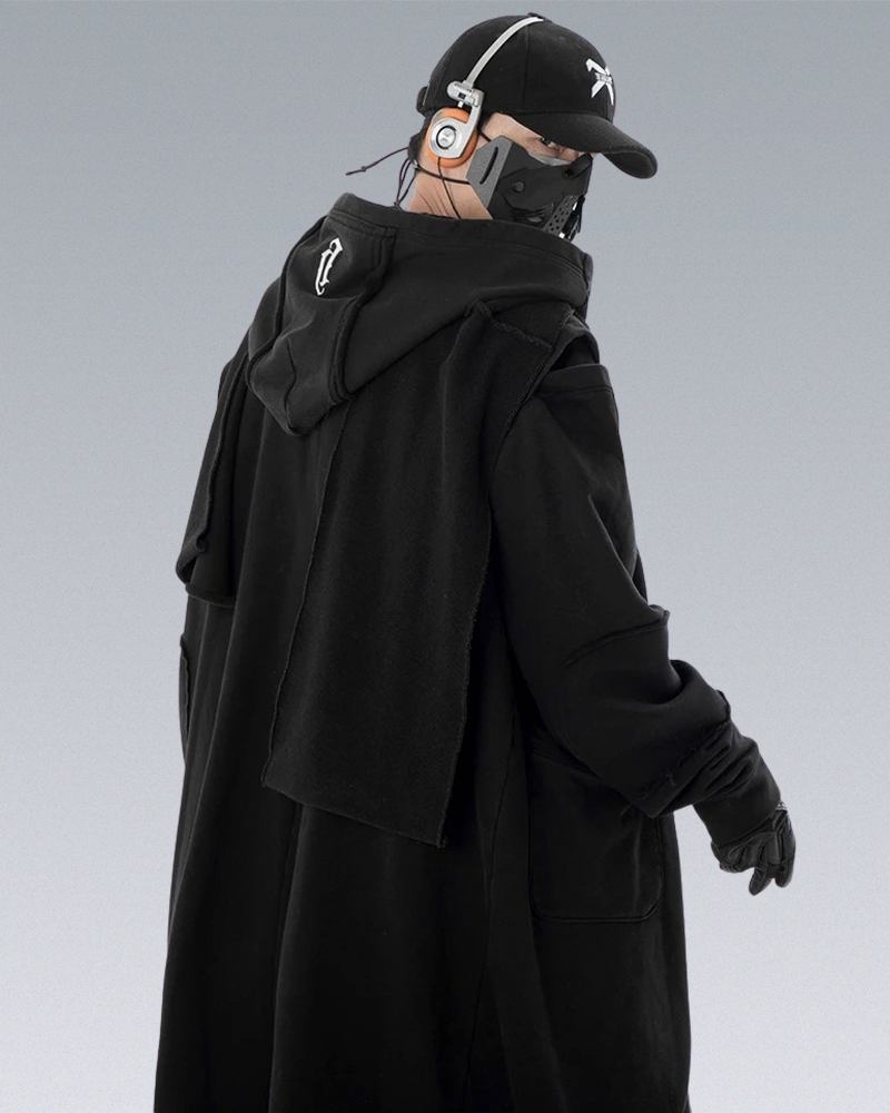 Techwear Long Jacket