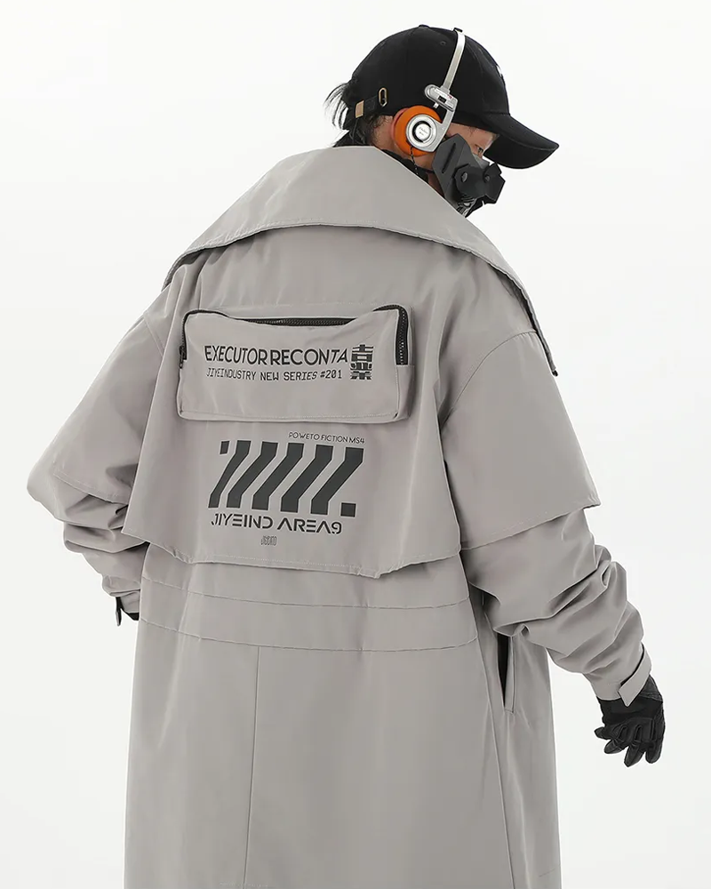 Techwear Long Coat