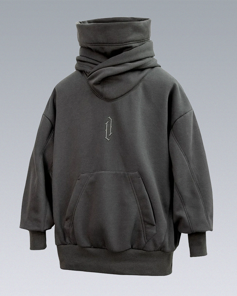 High Collar Hoodie