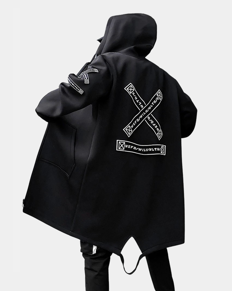 Black Techwear Jacket