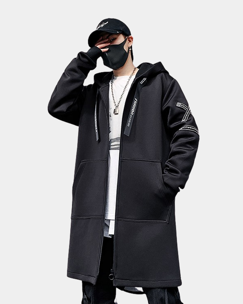 Black Techwear Jacket