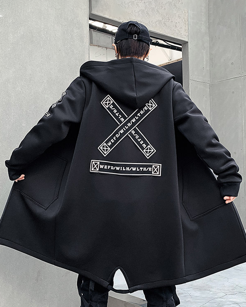 Black Techwear Jacket