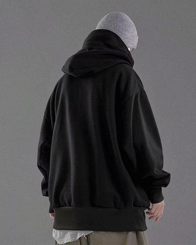 High Collar Hoodie