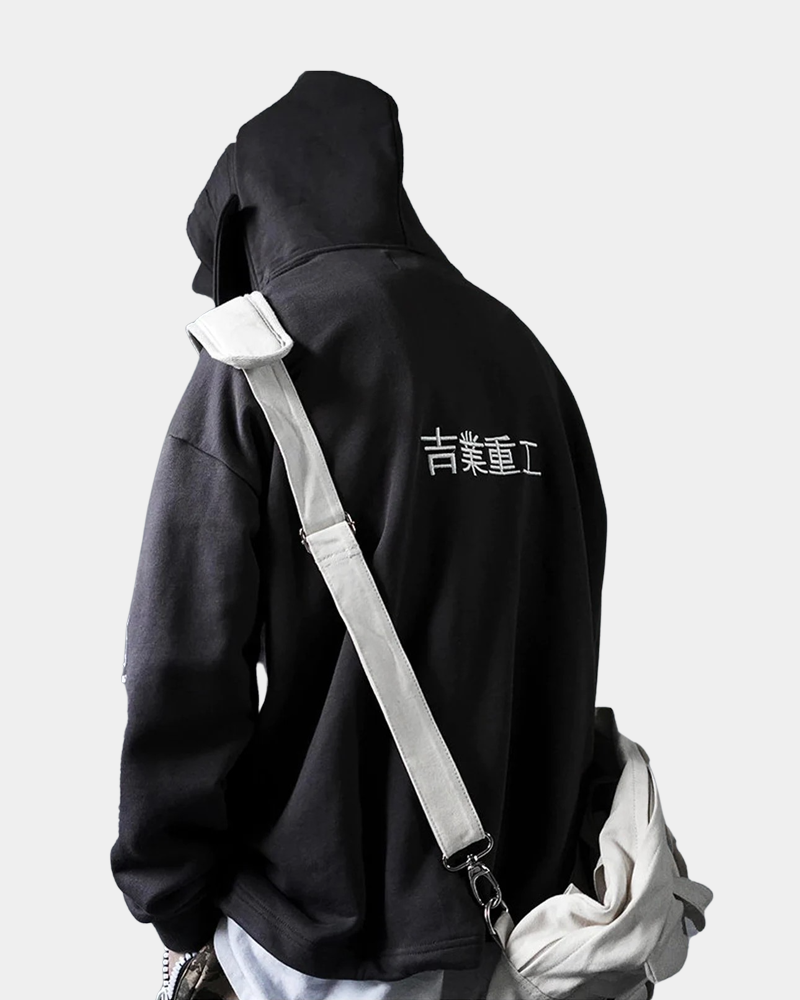 THIS FUTURISTIC HOODIE IS WEATHER ADAPTIVE, ABRASION-PROOF, AND COMES –  TRANZEND