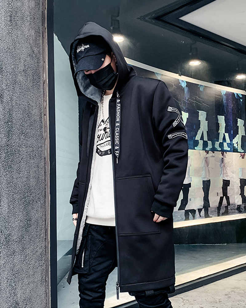 Black Techwear Jacket